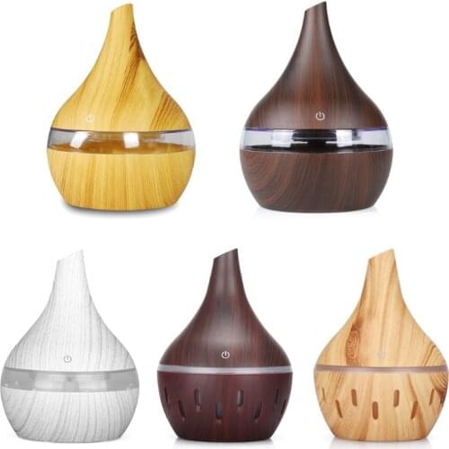 300ml Mini USB Air Humidifier Essential Oil Aroma Diffuser Mist Maker Mute Humidification Air Purifier for Bedroom Car