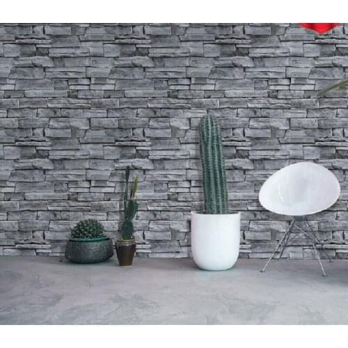 Waterproof Brick Vinyl 3D Wall Sticker Modern Living Room TV Background Self Adhesive PVC Wallpaper Kitchen Decorative Stickers