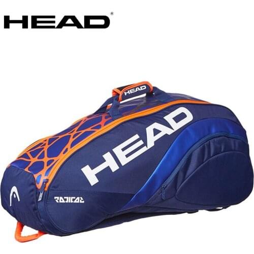 High Quality HEAD Tennis Bag 6-9 Pack Large Capacity Tenis Squash Rackets Storage Backpack L4/5 Limited Edition Tenis Sports Bag