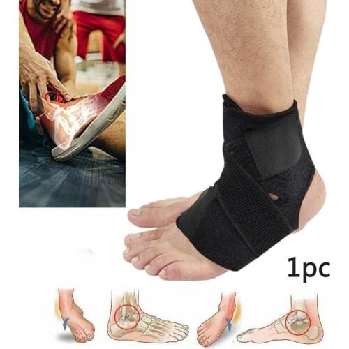 1PC Ankle Support Compression Tendon Pain Relief Strap Foot Sprains Injury Wrap Protector Elastic Bandage Ankle Brace Protection