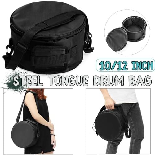 10inch 12inch Oxford Fabric Empty Steel Tongue Drum Hand Bag Durable Protable Shoulder BagStoring Steel Tongue Drum Storage Bag