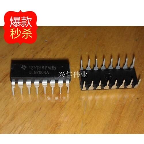 10PCS New ULN2004 ULN2004AN DIP16 TI Darlington transistor matrix