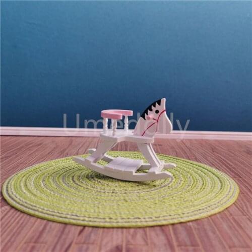 18cm 1/12 Scale Miniature Dollhouse Carpet Pretend Play Mini Doll House Furniture for OB11 Doll Accessories Toy