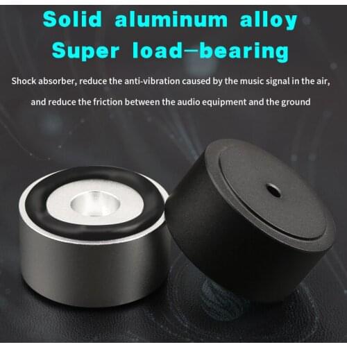 40mm*20mm aluminum alloy foot pad CD player speaker power amplifier non-slip shock absorber foot pad machine tripod
