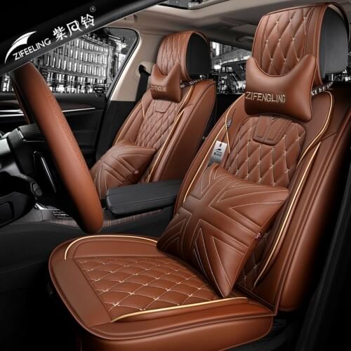 5D Car Seat Covers car-styling Car Seat Cushions Car pad,auto seat cushions For Ford Edge Mondeo Ecosport Focus Fiesta S