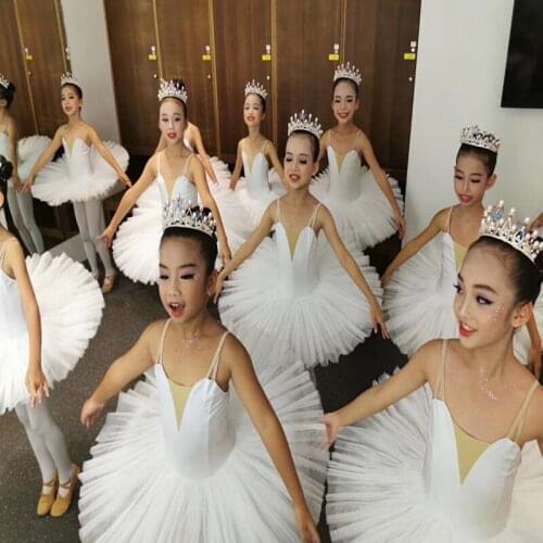 Childrens ballet skirt costumes Swan Lake dance tutu tutu tutu skirt straps girls ballet costumes