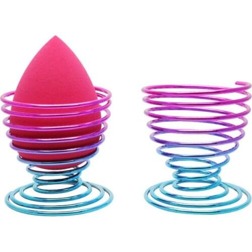 Beauty Egg Shelf Puff Storage Rack Sponge Drying Stand Holder Drying Rack Makeup Egg Bracket Puff Bracket Rose Gold
