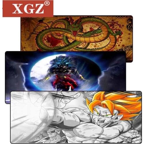 XGZ XXL Dragon Large Gaming Mouse Pad Player Lock Edge Keyboard CS Haha Dota Game 40x90cm 30x80cm Non-slip Rubber