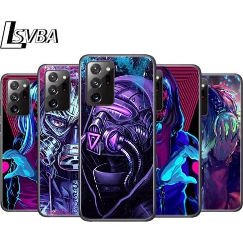 Face mask style future For Samsung A72 A52 A02 S A32 A12 A42 A51 A91 A81 A71 A41 A31 A21 S A11 A01 A03 Core UW Phone Case