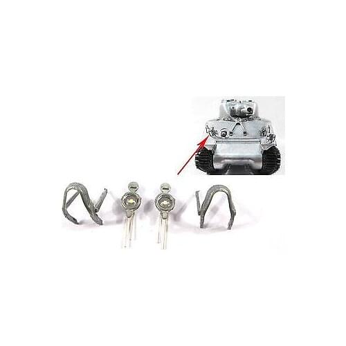 Mato 1/16 Sherman RC Tank Metal Headlights With Guards MT167 TH00874