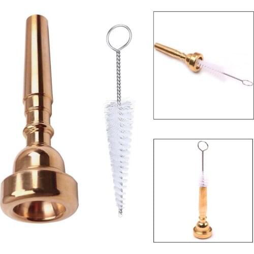 Trumpet Mouthpiece Cleaning Brush Set Trumpet Maintenance Cleaning Care Kit Musical Instrument Kit