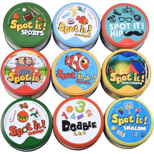 New English Version Spot Board Games for Kids Education Toys On The Road Hip Hop Game Cards Toy Enjoy It Game