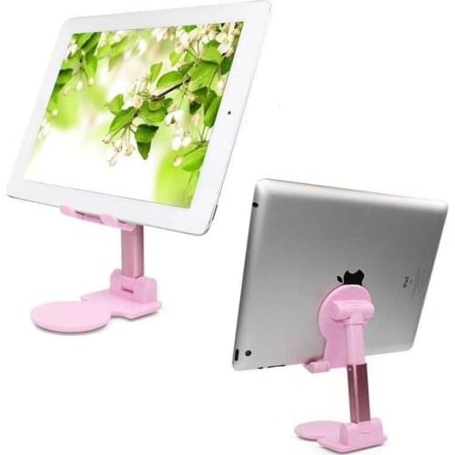 Adjustable Desktop Cell Phone Tablet Holder for iPhone iPad Samsung Tablet Mobile Desk Phone Holder Stand Support Folding Holder