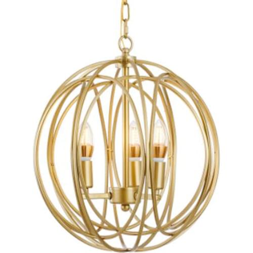 Modern luxury golden global ball pendant light lamp LED living dinning room bedroom stylish gold globe LED hanging lamp light