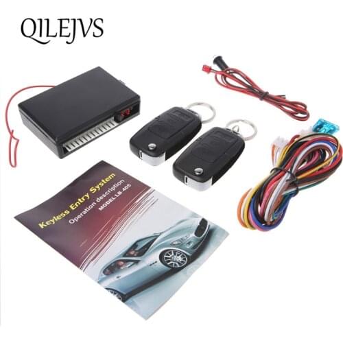 Universal Car Remote Control Central Kit Door Locking Keyless Entry System Alarm