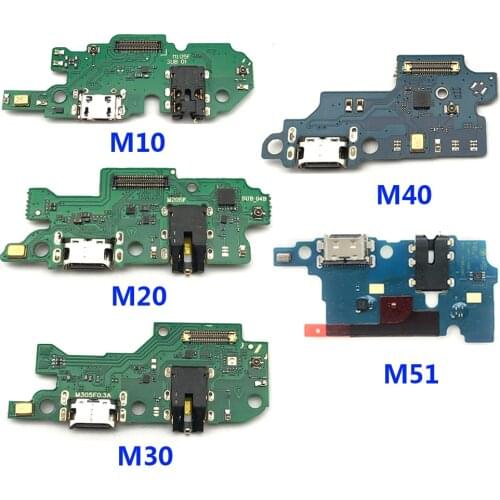 High Quality Charger Board For Samsung Galaxy M10 M20 M30 M30S M40 M105 M205 M305 M405 USB Charging Dock Port Connector Flex