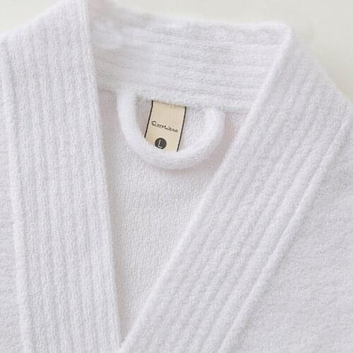100% Cotton Toweling Terry Robe Unisex Soft Bath Robe Men And Women Nightgown Sleepwear Male Casual Home Bathrobe Female Kimono