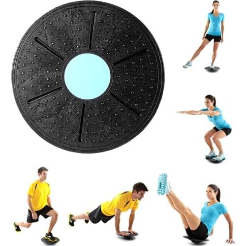 Women Men Balance Board Twist Support 360 Degree Rotation Massage Fitness Exercise Balance Board Rehabilitation training Tool