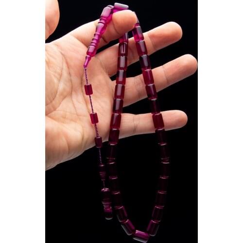 Islamic Tasbih Muslim Rosary Beads 33 Prayer Rosary For Men Bracelet For Men Accessory amber oltu amber stone Handmade Turkey