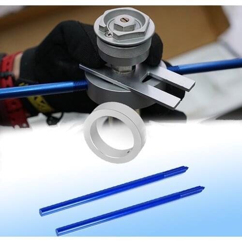 Motorcycle FOR UPSIDE DOWN SREETBIKE FORKS CNC 6061 Aluminium Blue/Red/Silver LOGO Universal Fork Spring Compressor Tool Fit