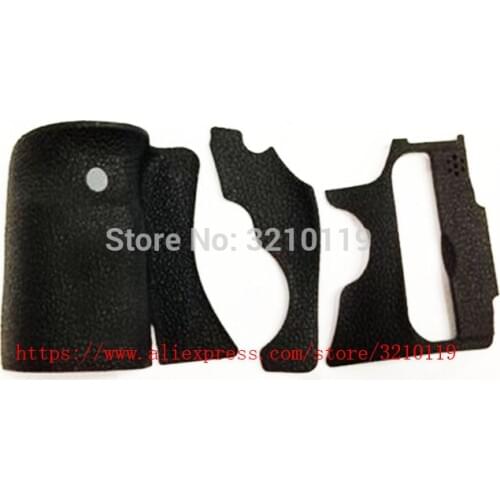 NEW replacement A Set of 3 Pieces Grip Rubber Cover Unit For Canon 60D DSLR Digital Camera Body Rubber Shell + Tape SLR