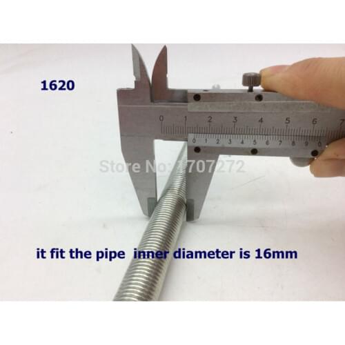 Extended style 1620 PEX-al-PEX spring, pipe spring, pipe bender, pipe bending machine, Plumbing tools, length 50cm