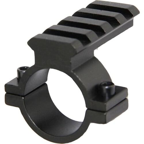 Tactical Hunting 25.4mm & 1'' Rifle Scope Ring Mount 20mm Rail For Rifle Additionl Flashlight Laser