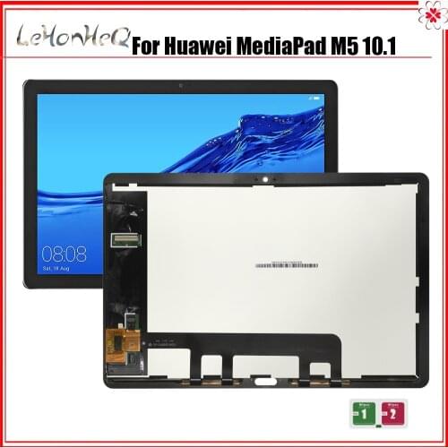 Test tablet 10.1" For Huawei MediaPad M5 Lite LTE 10 BAH2-L09 BAH2-W19 LCD Display Touch Screen Digitizer Assembly