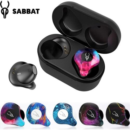 Sabbat X12 PRO Blutooth 5.0 TWS Stereo Earphones True Wireless Earbuds Bass Sound Headphone Sport Headset with Mic Charging Case