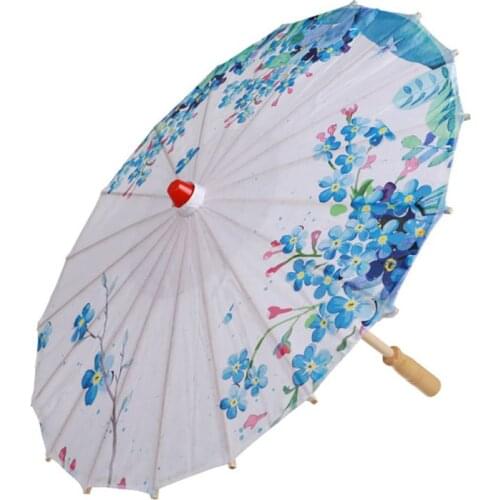 Multi-Style Claical Umbrella Art Oil Paper Painted Chinese Traditional Umbrella Coplay Photo Prop Home Decoration