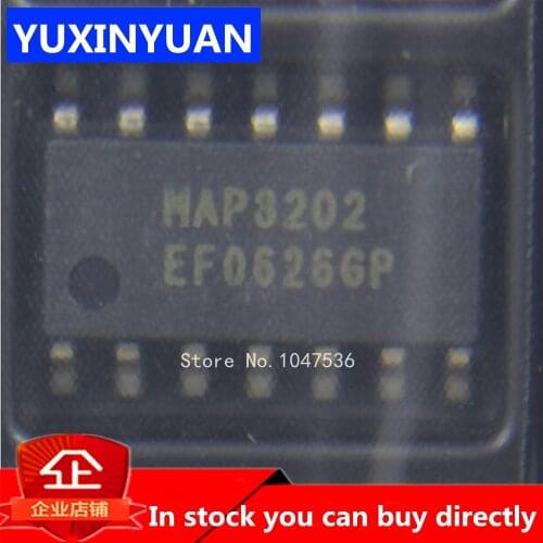 In stock MAP3202SIRH MAP3202 SOP-14 new original 10pcs/lot