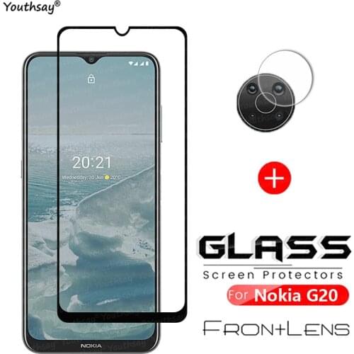 For Nokia G20 Glass Tempered Glass For Nokia G20 G10 Glass Full Cover Screen Lens Film Protector Camera For Nokia G20 Protector
