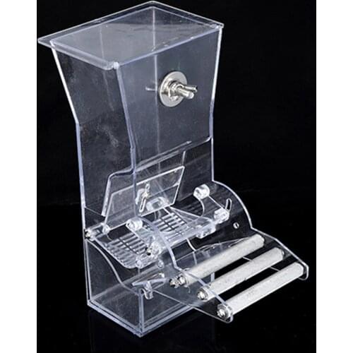 1 Pcs Feeder Bird Automatic Feeders Bird Food Ontainer Bird Food Feeders For Pigeons Parrot Starling Pet Birds Feeding Devices