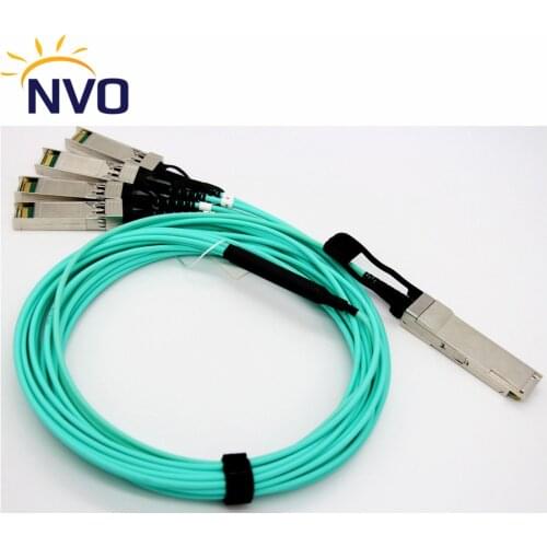 2pcs/lot, 100G QSFP28 to 4*SFP28 OM3 2M AOC Fiber Cable,100Gbps QSFP28 to 4*SFP28 2meters OM3 OM4 AOC Active Optical Cable