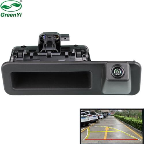 HD 4089T Dynamic Trajectory Line Vehicle Car Rear View Trunk Handle Camera For BMW X1 X3 2018 2019