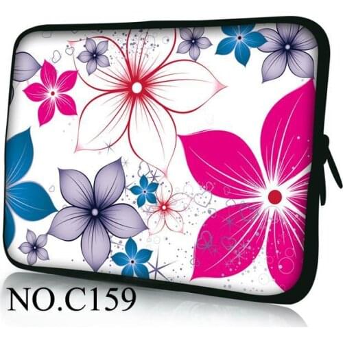 Flowers Laptop Bag Case For Macbook Air Pro 13 14 15 15.6 16Inch Sleeve Pouch For Mac Notebook iPad Pro Tablet Cover Coque Funda