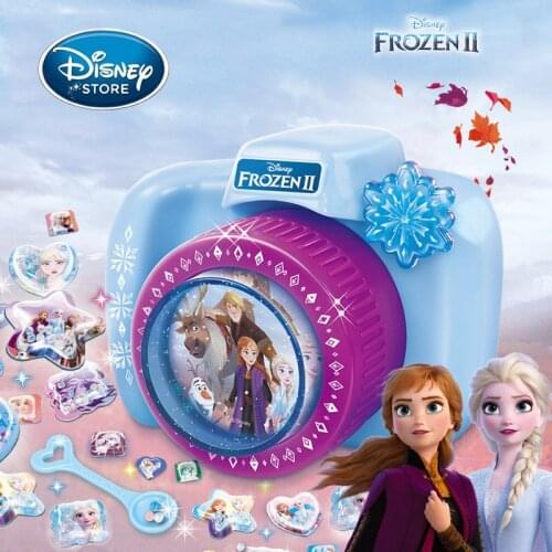 Disney Frozen DIY Sticker Printer Children 3D Cartoon Princess Sticker Handmade Creative For Girl Educational Toy Birthday Gift