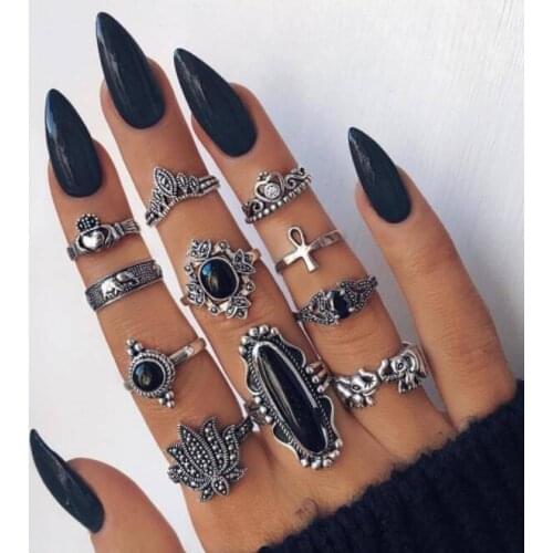 FXCUBE Rings With Crystals