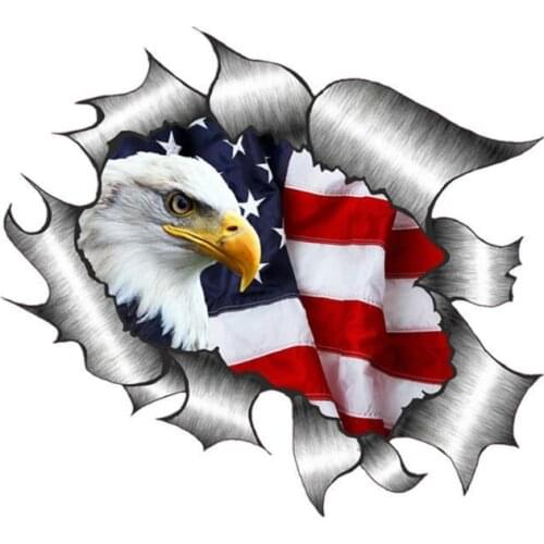 Personality Car Stickers Eagle Accessories Car Window Cover Scratches Waterproof K0AF