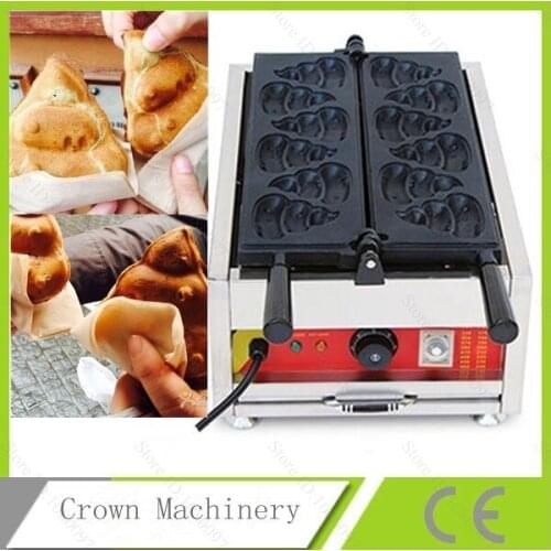 Commercial Korea Poo Yaki Machine; Taiyaki Machine; Defecate waffle maker; Shit shaped waffle iron