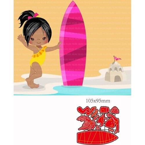 Metal Cutting Die girl DIY Scrapbooking Paper Cards Decorative Craft Embossing cut