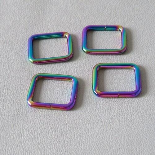 50Pcs/Lot Wholesale Metal Ring Buckle Hardware Clasp Dog Leash Leads Loop Bag Backpack Belt Straps Rope Harness DIY Accessories