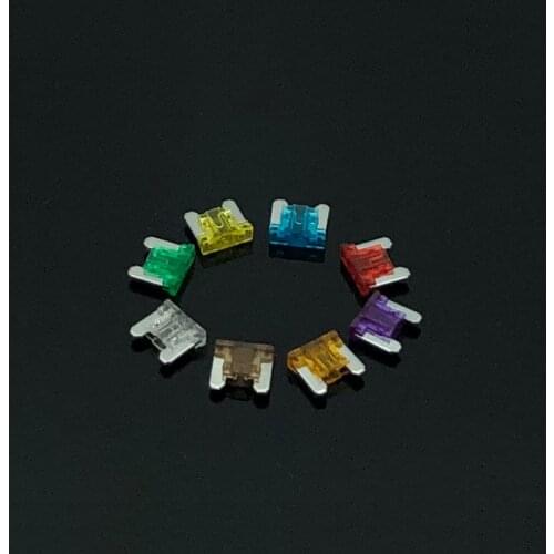 20PCS Mini Size MICRO Automotive Car Fuse For Mazda for Mitsubishi for Toyota Hyundai Nissan Honda 5A 7.5A 10A 15A