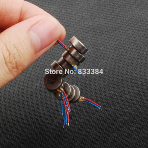 New 50pcs 3.7V Dc 80mA Coin vibration motor 9*3.4mm Strong magnetic coin vibrating motor For cell phone or Toy