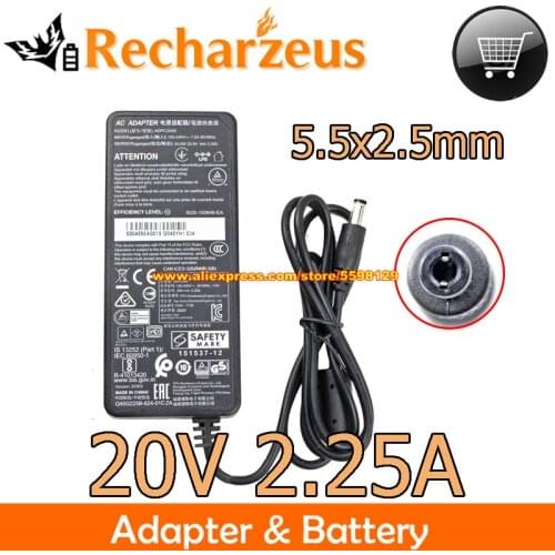 Genuine AOC ADPC2045 AC DC Adapter For LCD / LED Monitor 20V 2.25A 45W For PHILIPS 278E8Q AG322FCX 278E8QJAB 272M8 242B8T/27