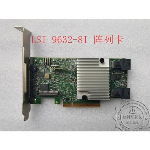 Original LSI MegaRAID SAS 9362-8i 12Gb/s 1GB Cache Array Card Seconds 9361-8i