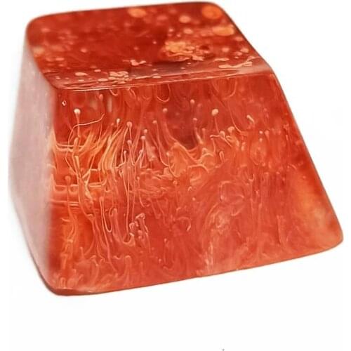 Handmade Customized Cherry Profile R4 Resin Keycap Keyboard RGB Snowflake Keycap