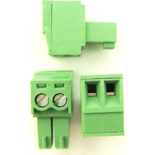 15EDG-3.5-2P 2Pin Plug Screw Terminal Block ROHS connector 3.5mm 10pcs/lot Free shipping