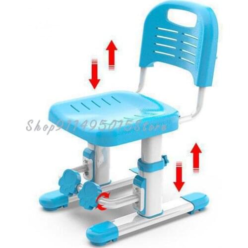 Childrens Study Chair Primary School Writing Chair Home Study Desk Chair Lift Adjustable Backrest Stool