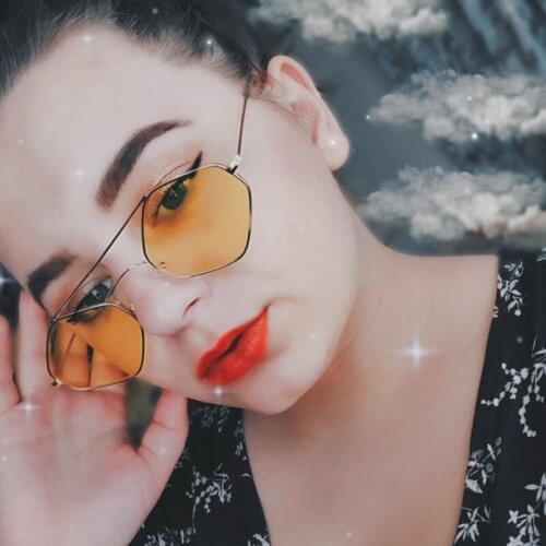 Vintage Ocean Lens Sunglasses For Women Sun Glasses Female Outdoor Fishing Glasses Internet Celebrity Recommend Gafas